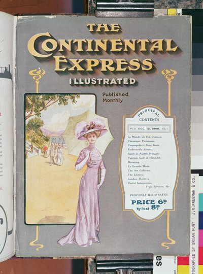 Expreso Continental Ilustrado, 1908 de Unknown